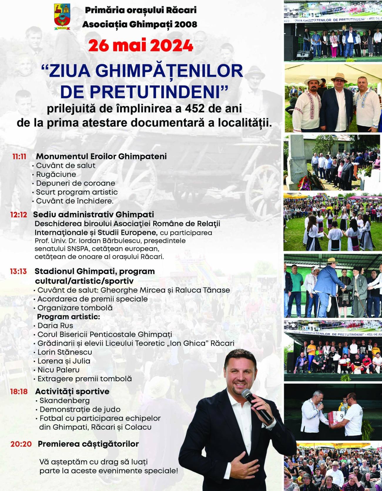 You are currently viewing Sărbătoare mare, pe 26 mai, la Ghimpați