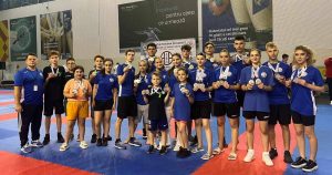 Read more about the article Sportivii de la CS Târgoviște, de 27 de ori pe podiumul de premiere la Cupa României Karate Shito Ryu