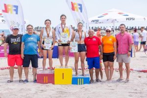 Read more about the article Dâmbovițeanca Simona Ionescu, campioană națională la lupte pe plajă. Cea mai bună la categoria 60 de kilograme