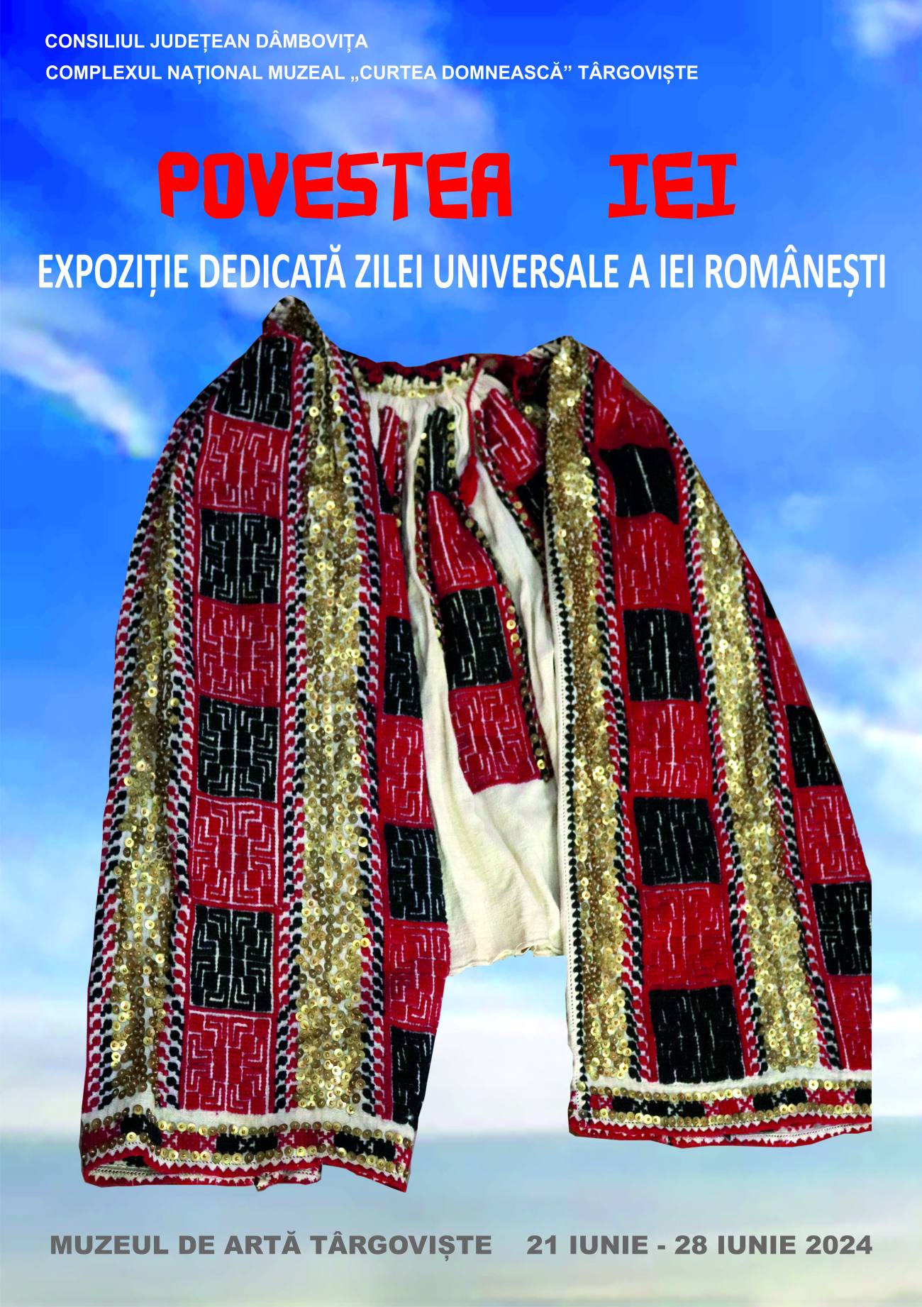 You are currently viewing „Povestea iei”, expoziţie etnografică organizată la  Muzeul de Artă din Târgoviște