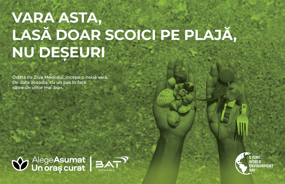 You are currently viewing 5 Iunie – Ziua Internațională a Mediului dă startul unei veri responsabile