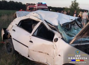 Read more about the article Patru tineri, răniți într-un accident rutier produs la Speriețeni!