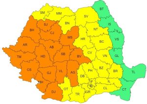 Read more about the article METEO: Cod galben de ploi, vânt și vijelii, în județul Dâmbovița