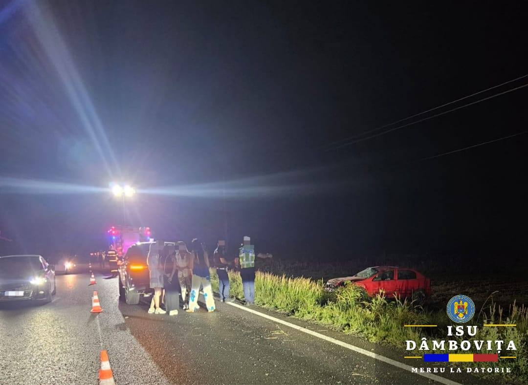 You are currently viewing Două persoane au fost rănite într-un accident rutier, la Picior de Munte