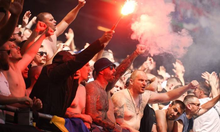You are currently viewing Croaţia, amendată de UEFA după incidentele de la meciul cu Italia