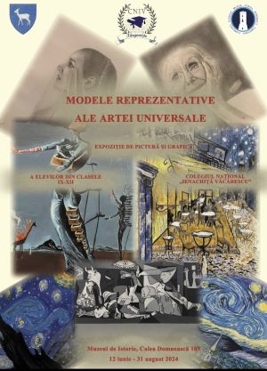 Read more about the article „MODELE REPREZENTATIVE ALE ARTEI UNIVERSALE”, EXPOZIȚIE A ELEVILOR DE LA COLEGIUL NAȚIONAL „IENĂCHIȚĂ VĂCĂRESCU” TÂRGOVIȘTE