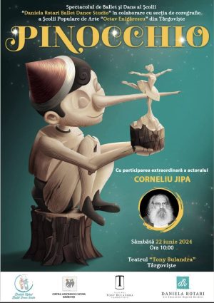 Read more about the article „Pinocchio” – Spectacolul de balet și dans la Teatrul „Tony Bulandra” din Târgoviște