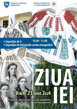 Read more about the article Centrul Județean de Cultură Dâmbovița sărbătorește Ziua Universală a Iei