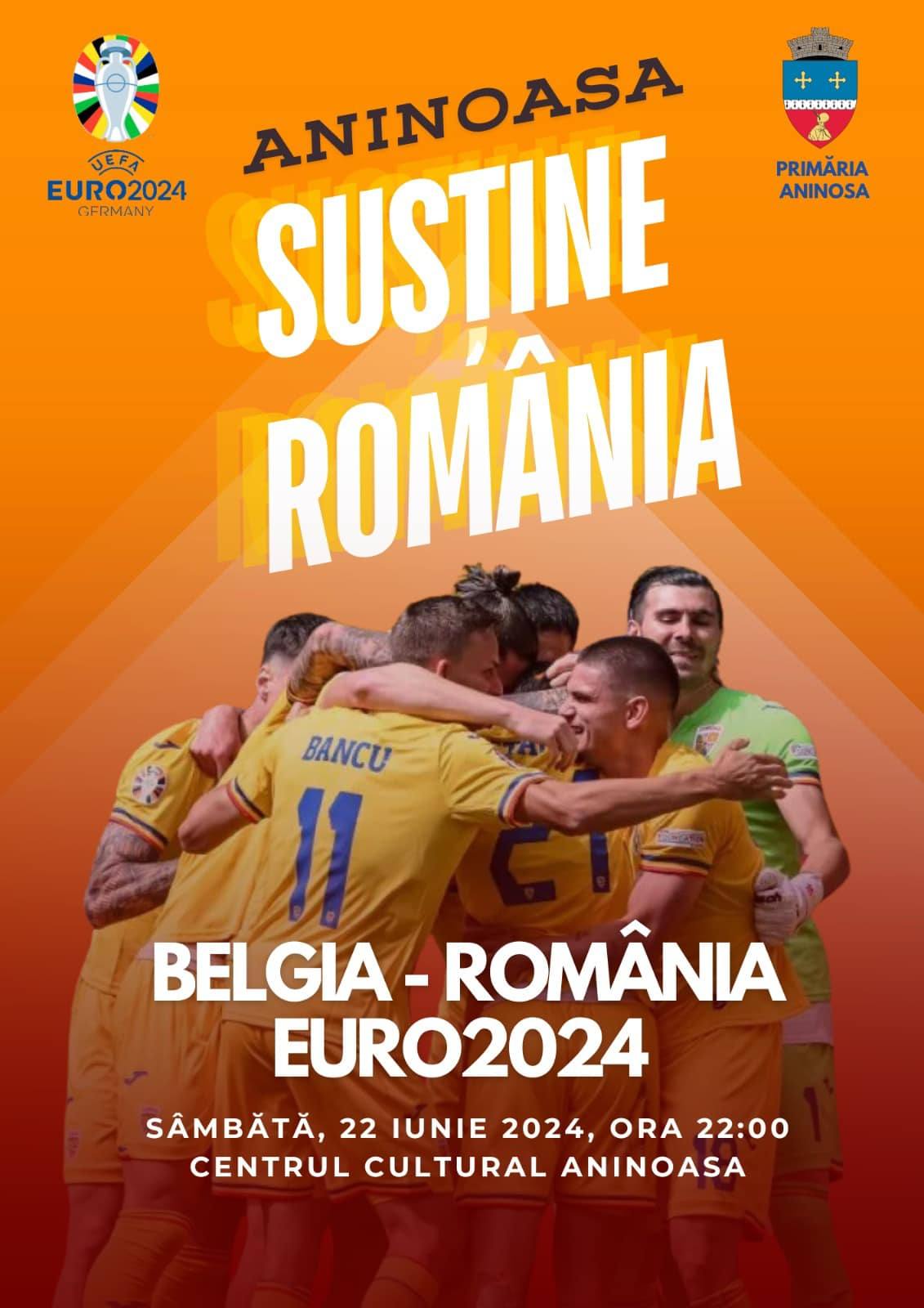 You are currently viewing Mâine seară, Aninoasa suține România