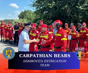Read more about the article Victorie pentru Echipa Carpathian Bears Dâmboviţa, la competiția de descarcerare din Giurgiu