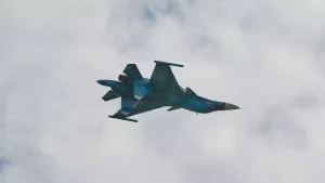 Read more about the article Un avion de vânătoare rusesc Su-34 s-a prăbușit în Caucaz