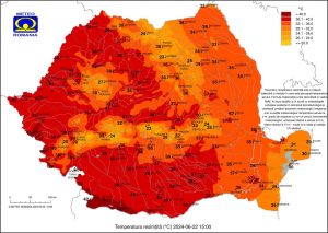 Read more about the article Suntem aproape de cea mai călduroasă lună iunie din istorie. Ieri în județul Dâmbovița s-au resimțit temperaturi record, iar astăzi se anunță și mai cald