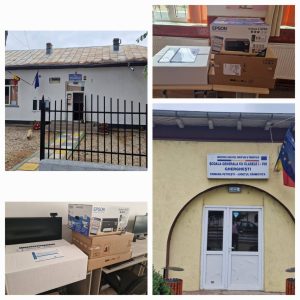 Read more about the article Asociația Centrul Socio-Cultural COMMUNIO Târgoviște donează echipamente noi către două școli gimnaziale din județul Dâmbovița