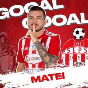 Read more about the article Dâmbovițeanul Cosmin Matei a marcat golul prin care Sepsi Sântu Gheorghe a obținut victoria cu Poli Iași, din prima etapă a Superligii