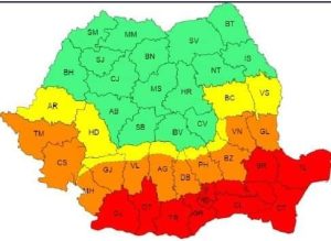 Read more about the article Restricțiile de circulație ( >12 t) pe fondul Codului Roșu se mențin și joi, în 10 județe