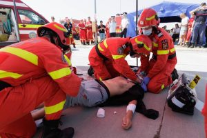 Read more about the article DÂMBOVIȚA: La Titu va avea loc cea de-a X-a ediție a Competiţiei Naţionale de Descarcerare şi de Acordare a Primului Ajutor Calificat
