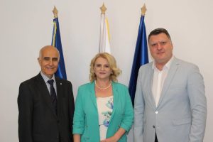 Read more about the article Directorul Regional al Biroului Agenției Universitare a Francofoniei pentru Europa Centrală şi de Est, în vizită la UVT