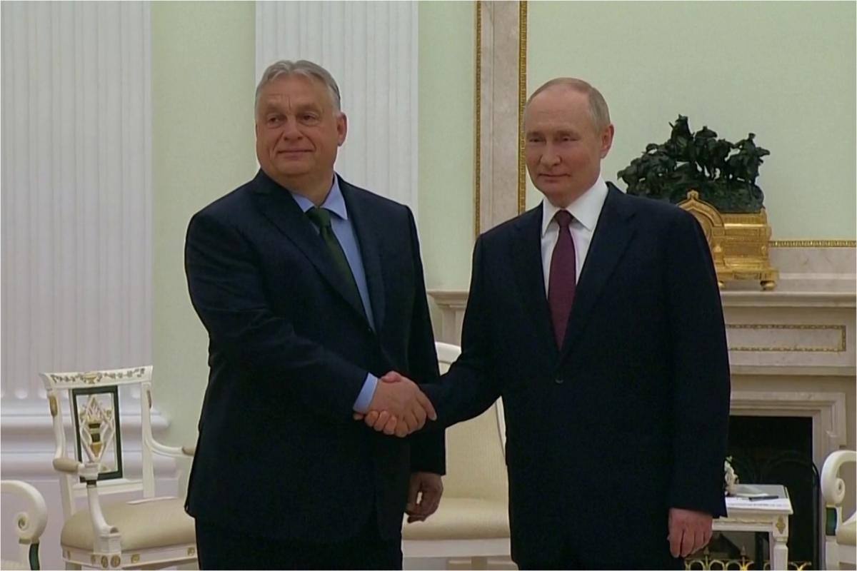 You are currently viewing Viktor Orban se află la Moscova pentru o întâlnire cu Vladimir Putin