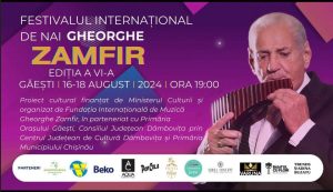 Read more about the article O nouă ediție a Festivalului Internaţional de Nai „Gheorghe Zamfir” va avea loc, în perioada 16-18 august, la Găeşti