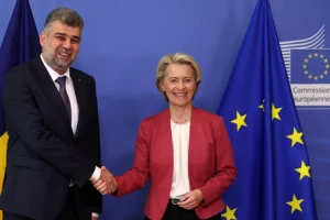 Read more about the article Ciolacu se întâlnește astăzi cu Ursula von der Leyen, la Bruxelles