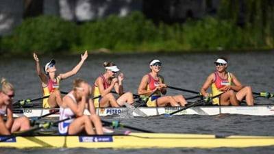 You are currently viewing Medalie de aur pentru România şi record mondial la CM Under 23, la 4 vâsle feminin
