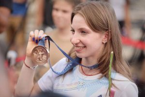Read more about the article Ana Maria Bărbosu a primit astăzi medalia olimpică de bronz