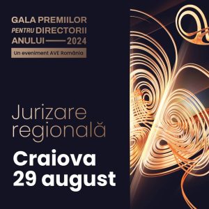 Read more about the article Mâine va avea loc, la Craiova, jurizarea pentru Muntenia și Oltenia a Galei Premiilor „Directorii anului”