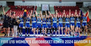Read more about the article Naționala feminină U16 a României a câștigat Campionatul European – EuroBasket U16 – Divizia B