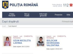 Read more about the article Mesaj RO Alert privind două minore dispărute din centrul de minori Găești