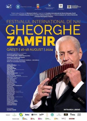 Read more about the article Cea de-a VI-a ediție a Festivalului Internațional de Nai „Gheorghe Zamfir” debutează, astăzi, la Găești