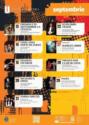 Read more about the article Evenimente și surprize inedite în luna septembrie, la Teatrul „Tony Bulandra”