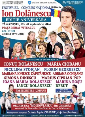 Read more about the article Artiști renumiți vor participa la cea de-a X-a ediție a Festivalului Național „Ion Dolănescu”