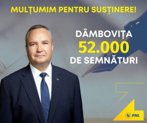 Read more about the article Pentru candidatura lui Nicolae Ciucă la alegerile prezidențiale au semnat 52 de mii de dâmbovițeni. Cam jumătate comparativ cu numărul de semnături strâns de PSD Dâmbovița pentru Marcel Ciolacu