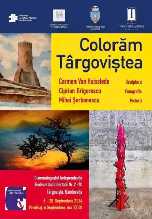 Read more about the article Expoziția „Colorăm Târgoviștea”, de Zilele Cetății la Cinematograful Independența