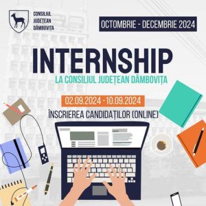 Read more about the article Încep înscrierile la o nouă ediție a Programului de Internship organizat de Consiliul Județean Dâmbovița