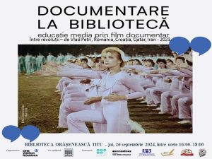Read more about the article Educație media prin film documentar, la Biblioteca Orășenească Titu