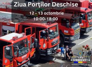 Read more about the article Porți deschise, în acest weekend, la subunitățile Inspectoratului pentru Situații de Urgență din județul Dâmbovița