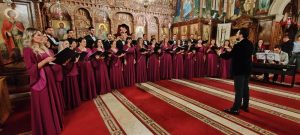 Read more about the article CORALA CATEDRALEI MITROPOLITANE DIN TÂRGOVIȘTE ȘI CORUL “VALACHIA CHRISTIANA” AU OFERIT UN CONCERT DE MUZICĂ BISERICEASCĂ LA BISERICA “SF. ELEFTERIE-NOU” – PARACLIS PATRIARHAL DIN BUCUREȘTI
