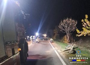 Read more about the article Tragedie la Mătăsaru! O persoană a murit în urma unui accident rutier!