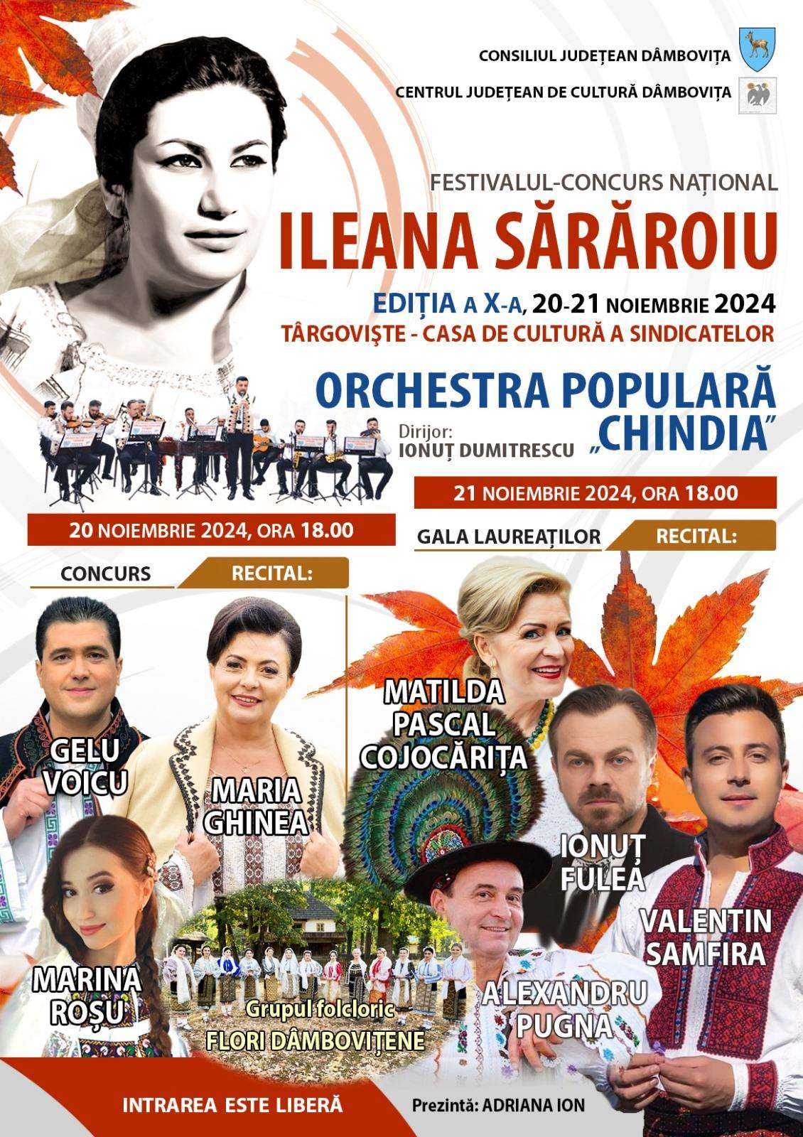 You are currently viewing Centrul Judeţean de Cultură organizează cea de-a X-a ediţie a Festivalului-Concurs Național „Ileana Sărăroiu”