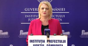 Read more about the article Claudia Gilia a anunțat, astăzi, că va demisiona din funcția de Prefect al Județului Dâmbovița