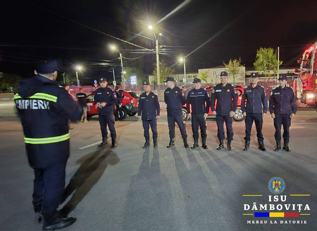 You are currently viewing Pompierii dâmbovițeni vin din nou în sprijinul Republicii Elene, afectată de incendii de amploare