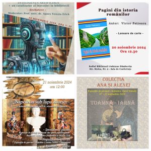 Read more about the article La Târgoviște se vor organiza Zilele Bibliotecii Județene ”I.H. Rădulescu”. Vezi detalii!