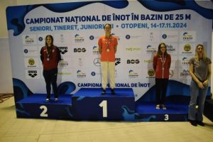 Read more about the article Dâmbovițeanca Anastasia Udroiu-Ivan, legitimată la CSM Târgoviște, medaliată cu aur la Campionatul Național de înot în bazin scurt
