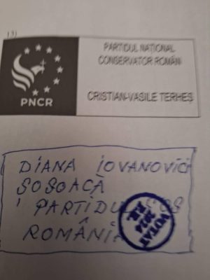 Read more about the article Diana Șoșoacă, anchetată după ce a pus pe Facebook poze cu buletinul de vot