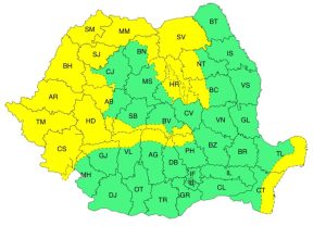 Read more about the article METEO: Nordul județului Dâmbovița se află sub COD GALBEN de vânt!