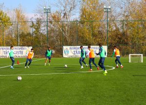 Read more about the article Jucătorii echipei naționale U20 a României s-au antrenat, astăzi, la Complexul Turistic de Natație Târgoviște