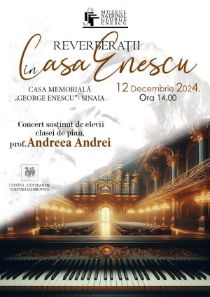 Read more about the article Tineri de la Centrul Județean de Cultură Dâmbovița, vor concerta la Casa Memorială „George Enescu” din Sinaia