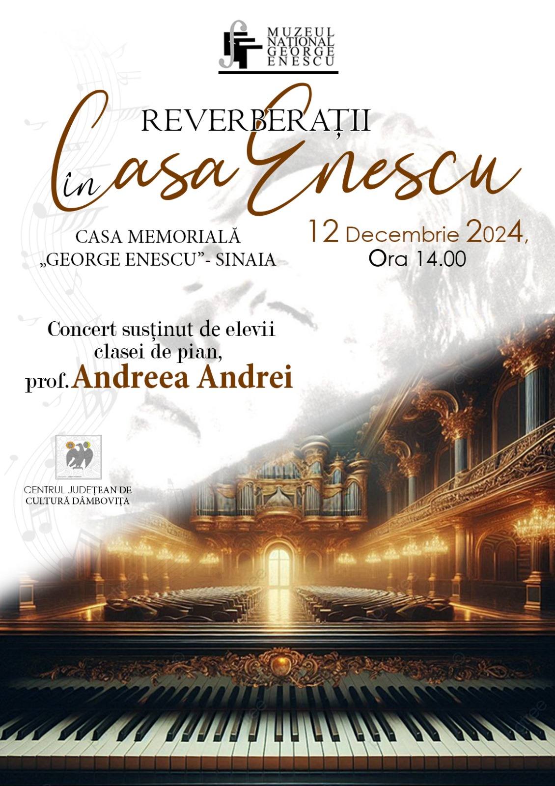 You are currently viewing Tineri de la Centrul Județean de Cultură Dâmbovița, vor concerta la Casa Memorială „George Enescu” din Sinaia