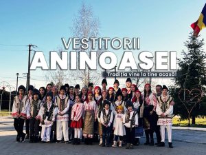 Read more about the article Vestitorii Aninoasei aduc vestea cea bună a Nașterii Domnului în comuna natală